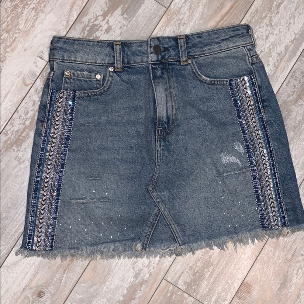 free people skirt! 🥝